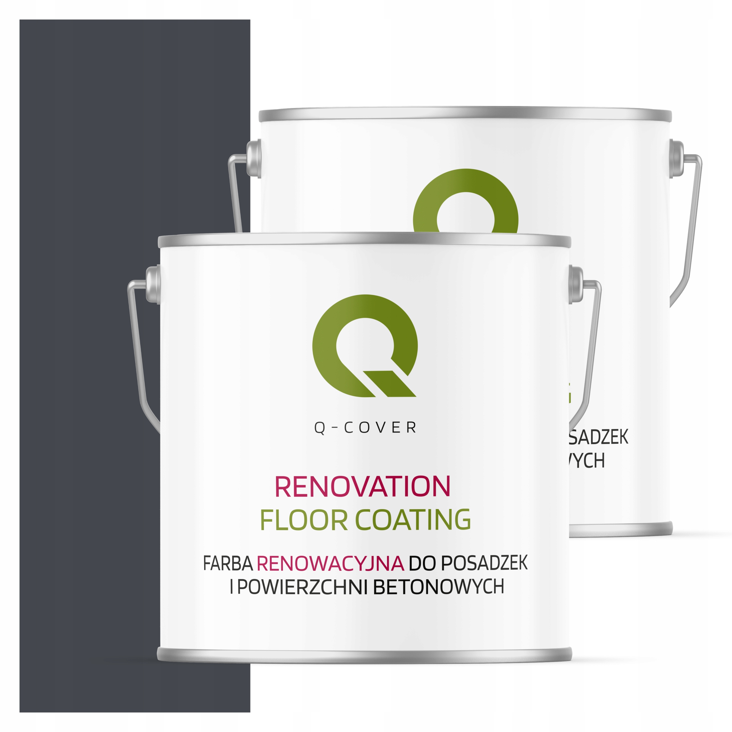 Ochranná farba na podlahy Renovačný betón Grafitová 7024 Satén 5L