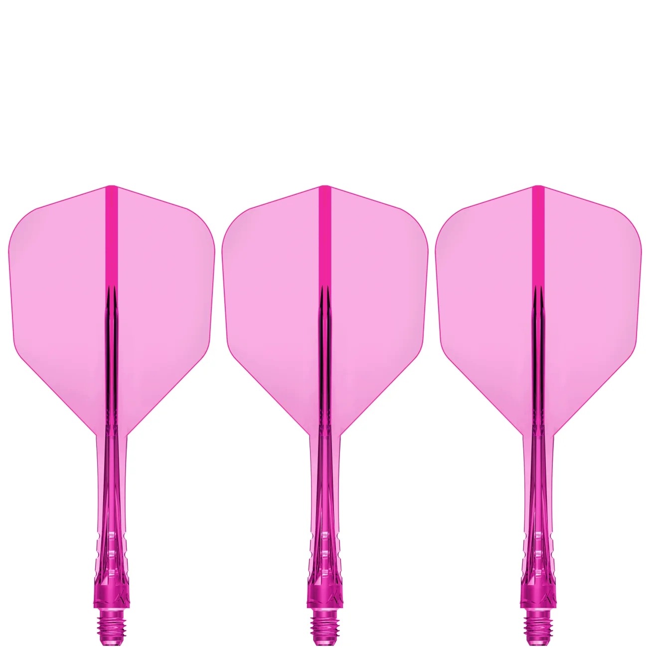 System Mission Force90 Vortex Piórka Shafty Dart Small No6 Neon Różowe Twee