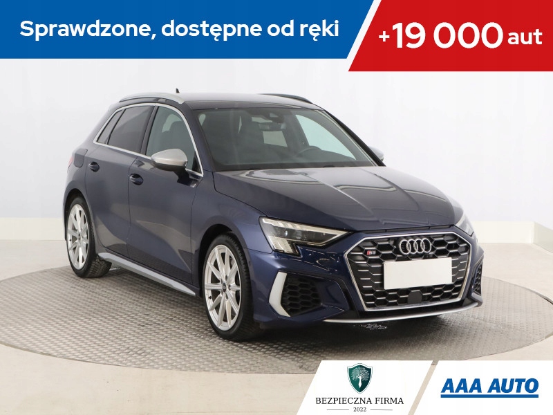 Audi S3 2.0 TFSI, Serwis ASO, 4X4, Automat