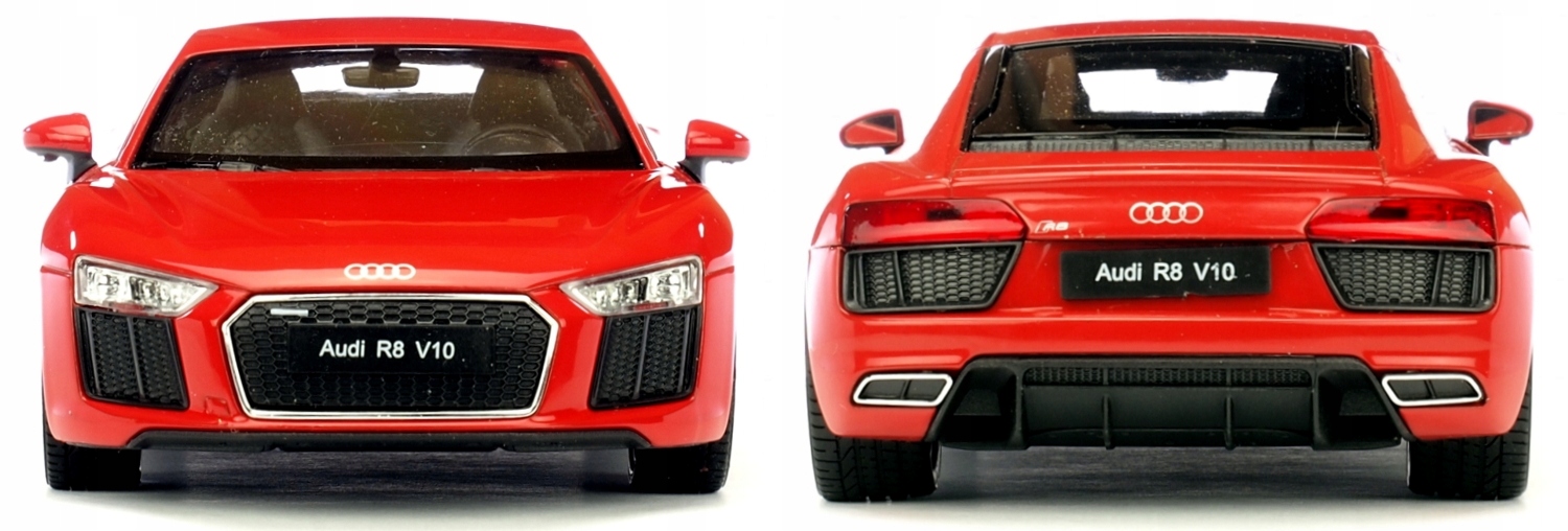 WELLY AUTO SPORTOWE AUDI R8 V10 rok 2016 SAMOCHÓD Model 2016 AUDI R8 V10
