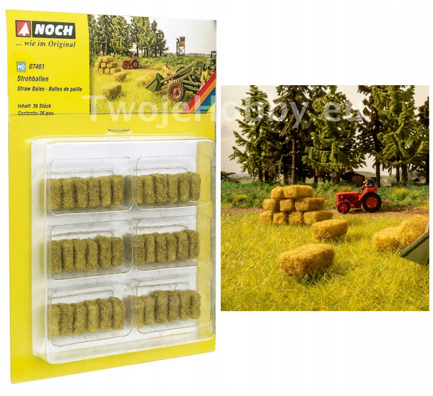 Noch 07461 , Modelářské Bele Slámy , měřítko H0