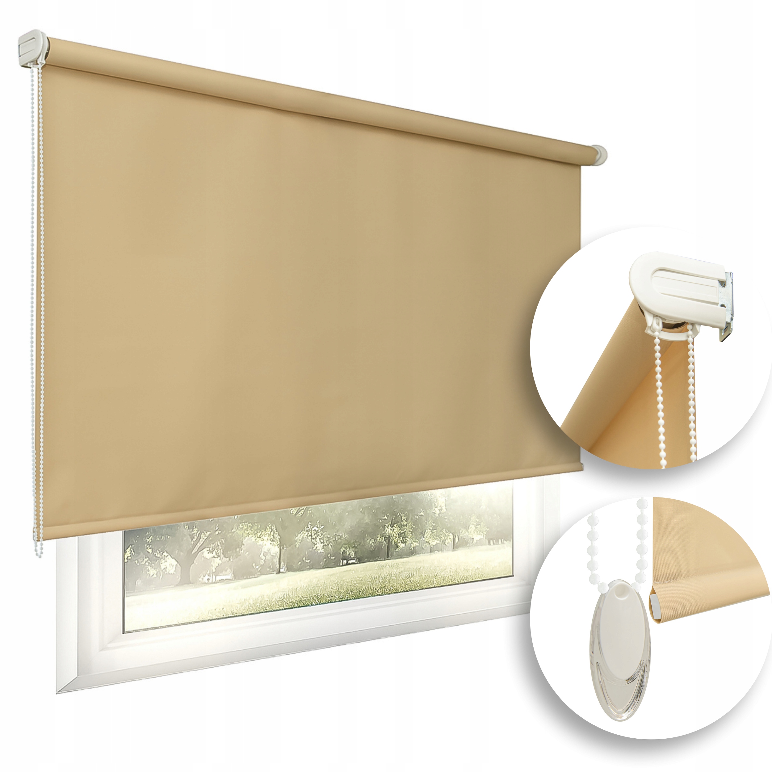 Nástěnná Roleta Ultra 38 mm vnitřní Stropní polozatemňovací 110x170