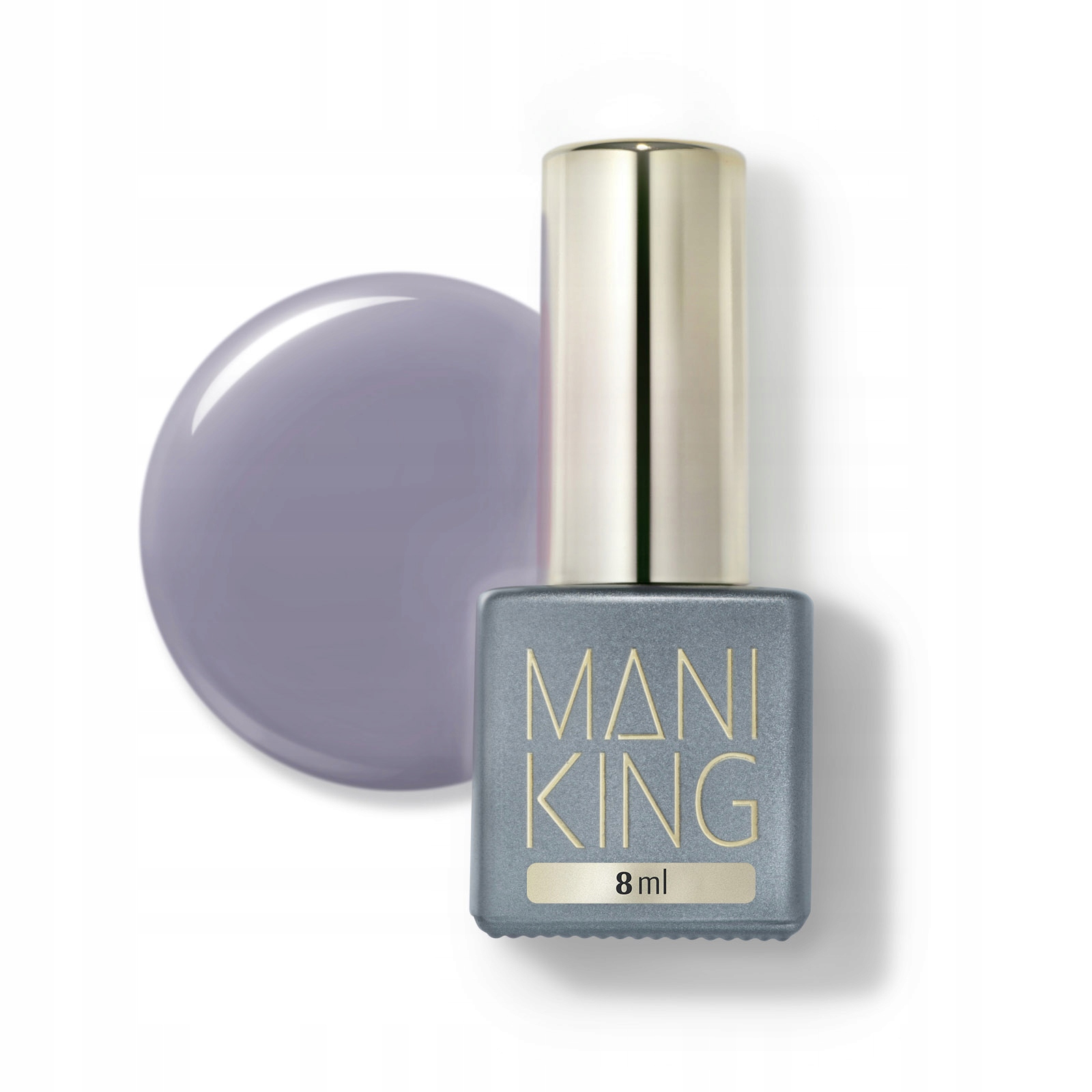 

Lakier Hybrydowy Szary Mani King M029 8 ml