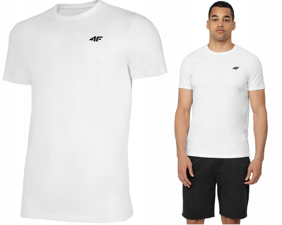 

4F Koszulka Męska T-shirt Bawełniana TSM352 r. XL