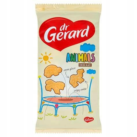 9 Sztuk Gerard Animals Cocoa Glaze 300G Zwierzaki Zdobione