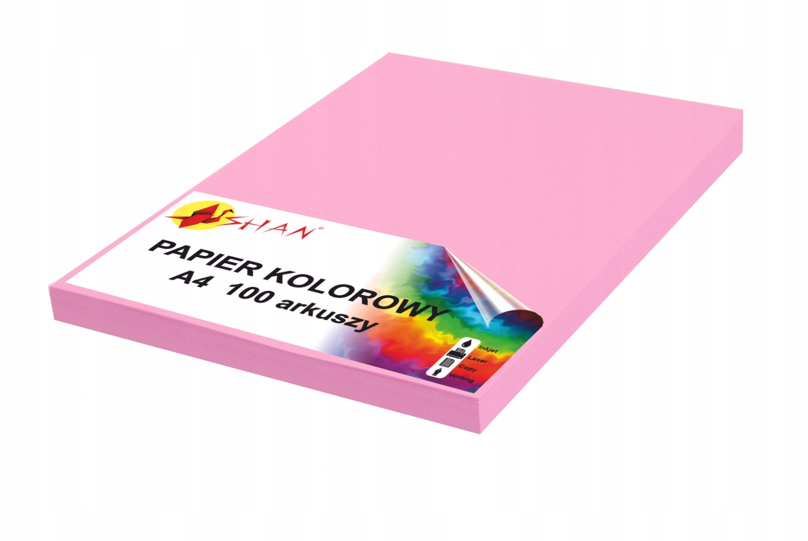 

Papier kolorowy landrynkowy A4 100 ark. 120g