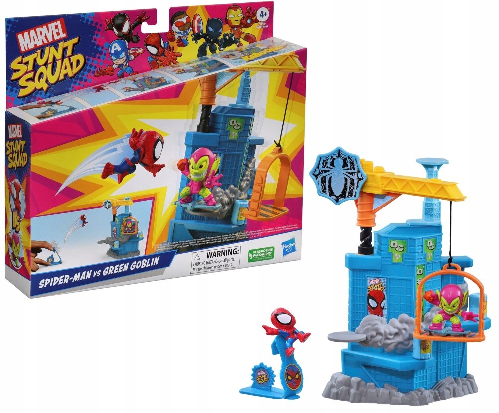 

Marvel Stunt Squad Spider-man i Green Goblin F7062