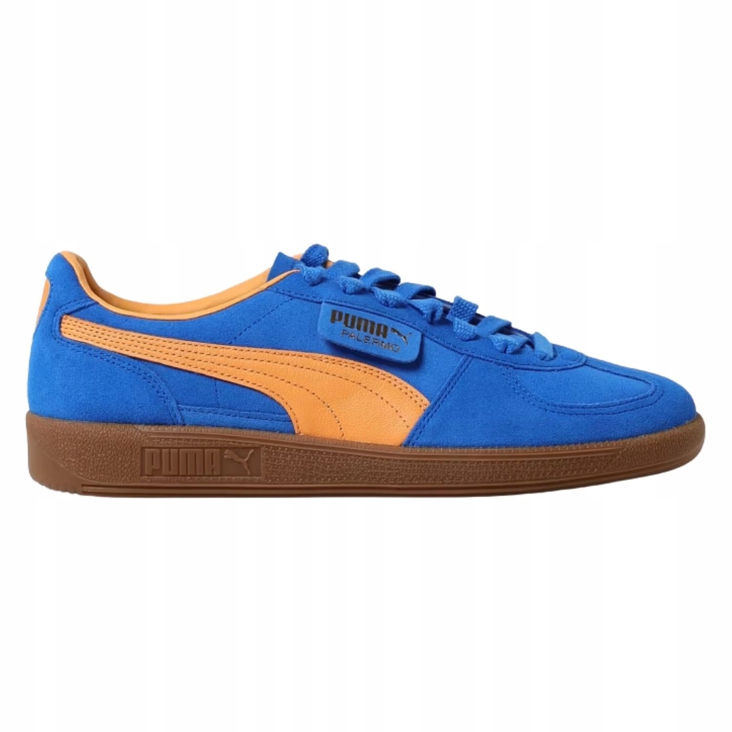 Boty pro každodenní nošení Puma Palermo 396463 tenisky modré kožené vel. 42