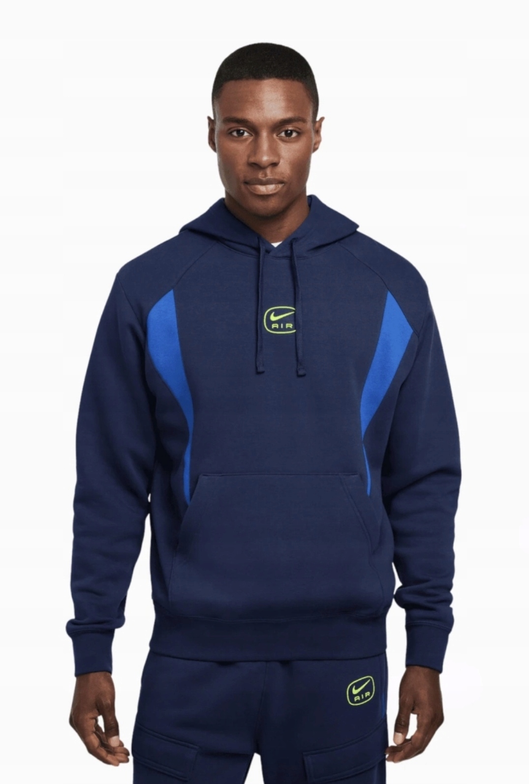 Sportovní Mikina Nike Sportswear Swoosh Air Fleece Hoodie HM0175-410 vel. XL