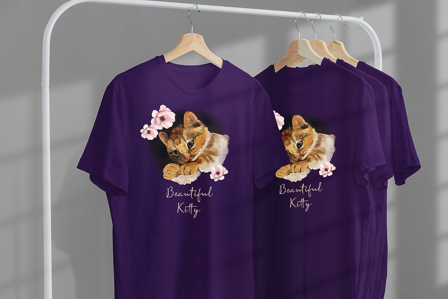 T-SHIRT KOSZULKA DLA DZIECKA KOTY KOTKI 128 SUPER JAKOŚĆ Rozmiar S