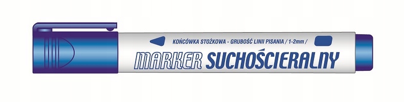 

Marker suchościeralny Tetis KM107-NO niebieski