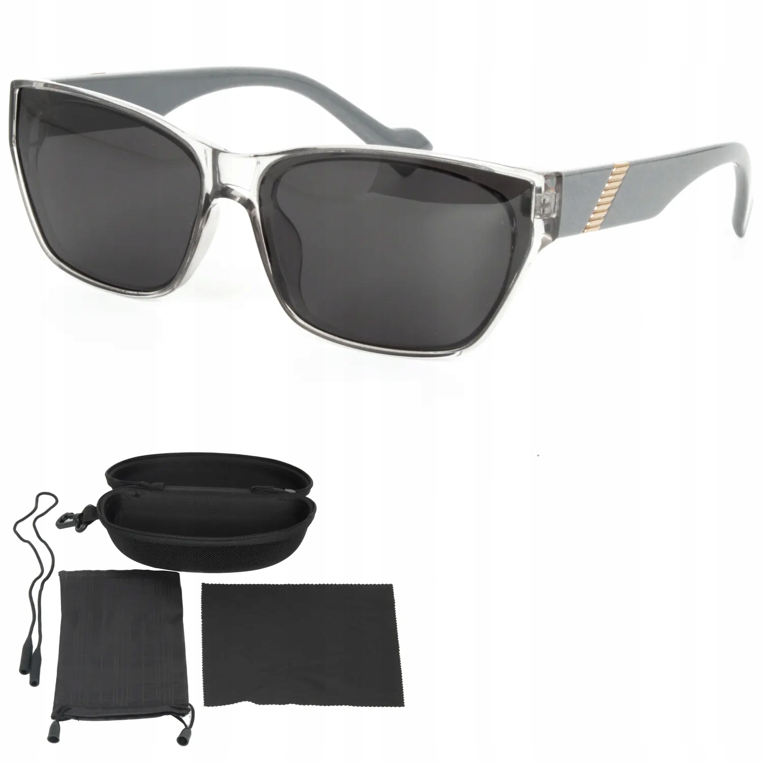 Polar Fashion PR9188C7 Transparentní polarizační sluneční brýle