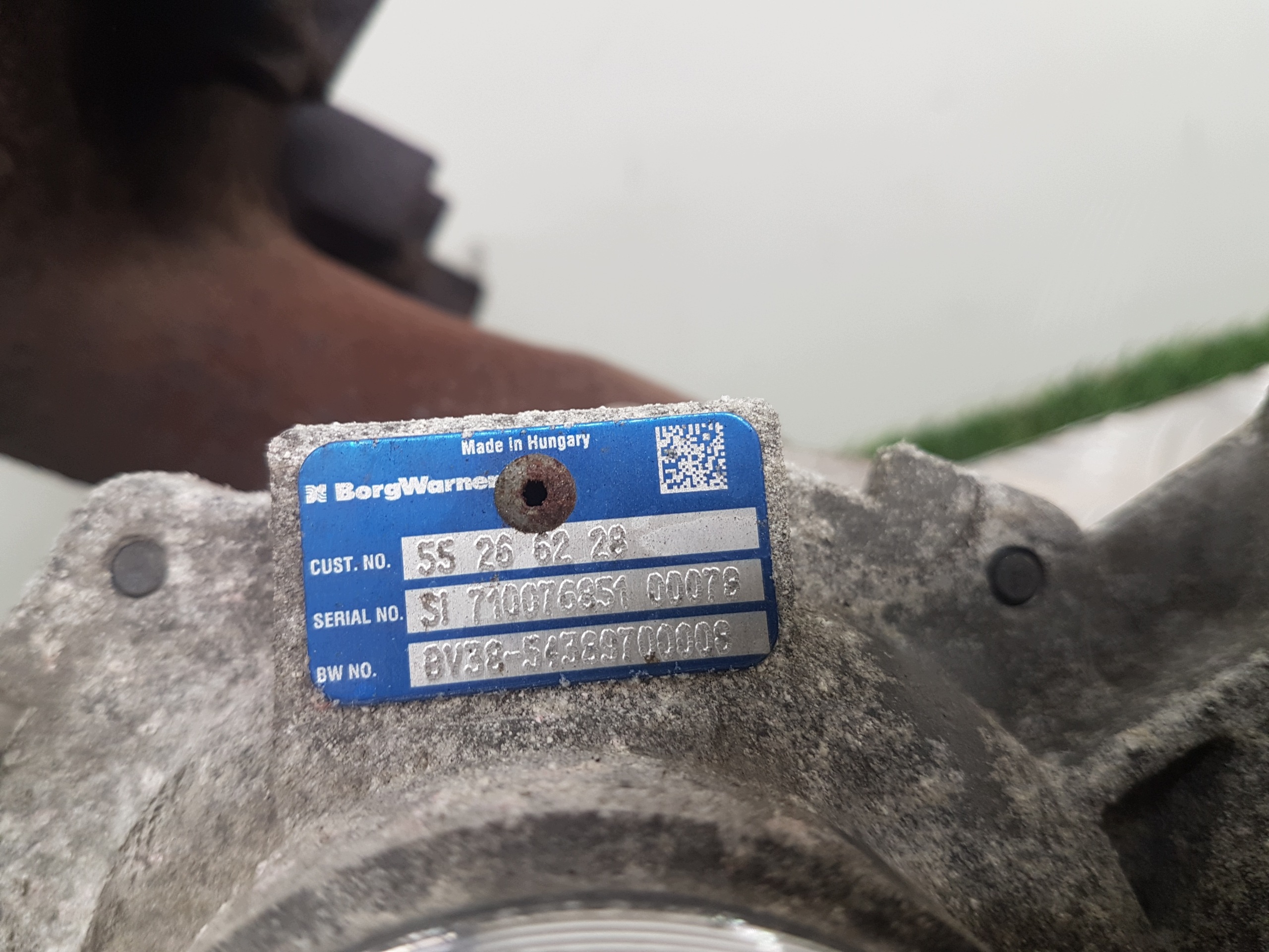 TURBINA turbo FIAT DOBLO 2 55266228