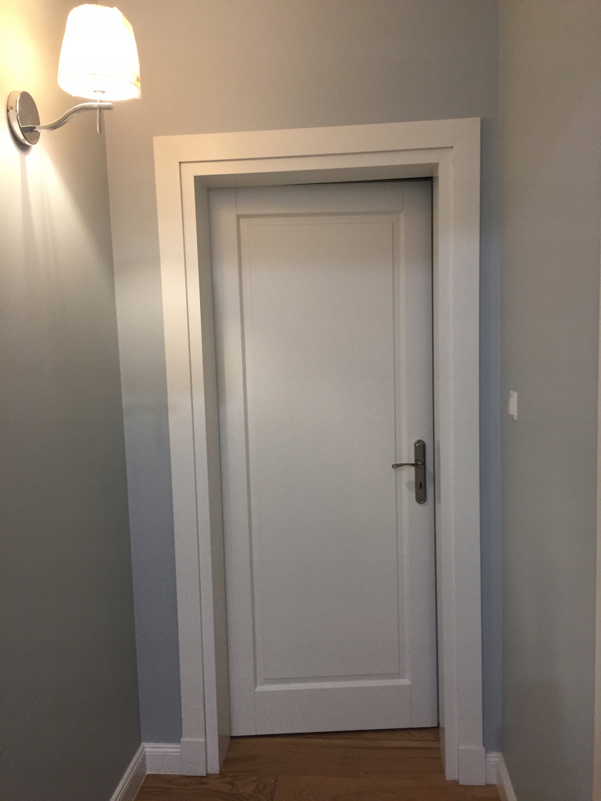 Drzwi Drewniane Białe Retro