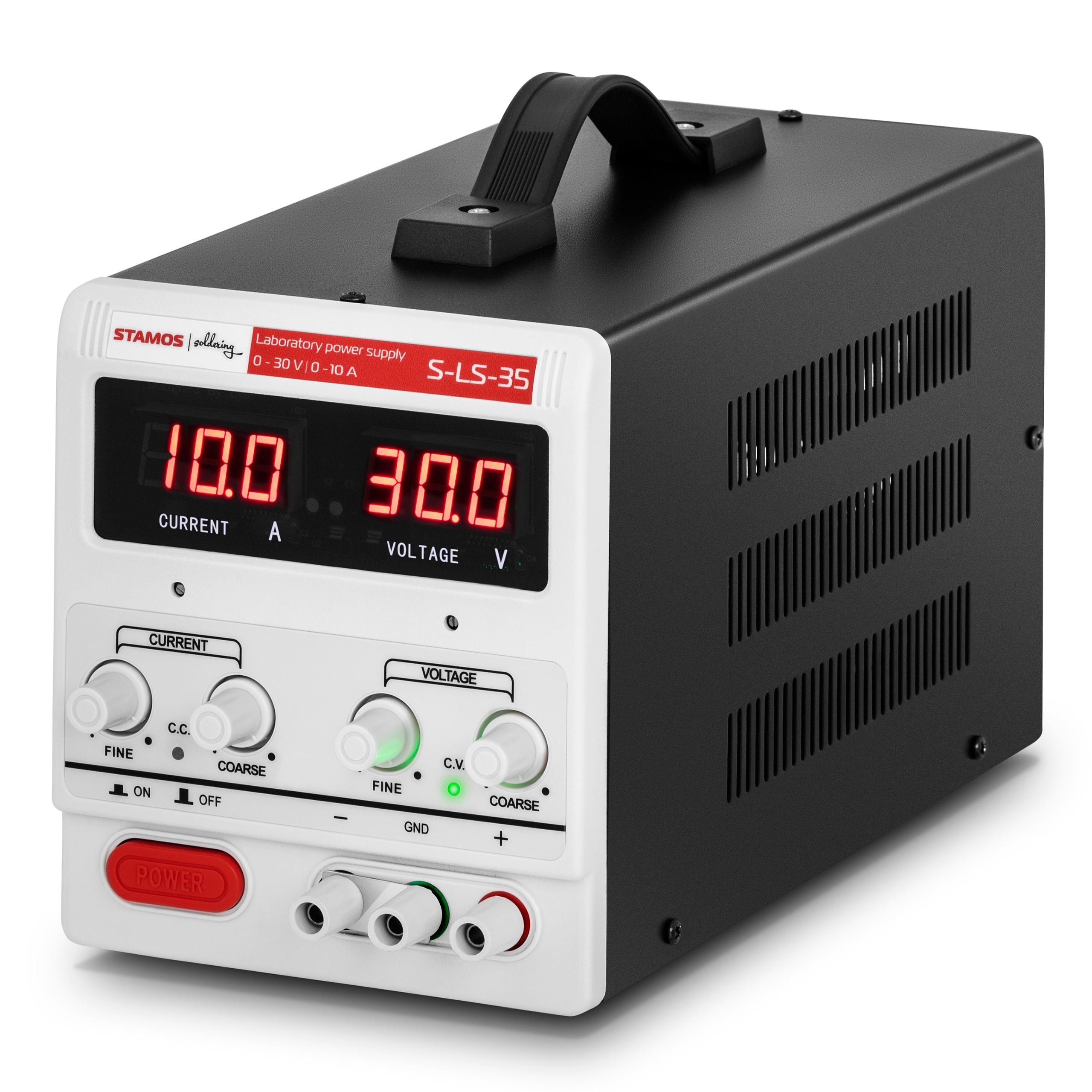 Laboratórny napájací zdroj Stamos Soldering S-LS-35 405 W 1-10 A 1-30 V