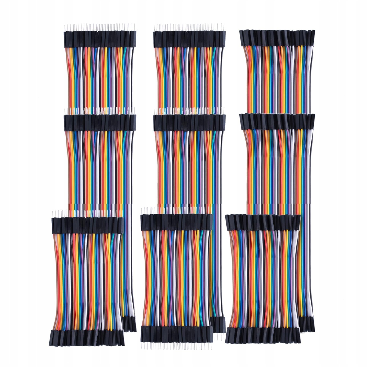 ZESTAW KABLI JUMPER 9 SZT 10 20 30 CM DO ARDUINO I RASPBERRY PI