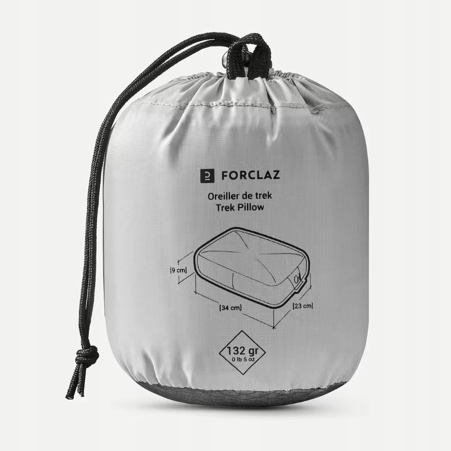 Poduszka turystyczna dmuchana Forclaz MT500 132 g. EAN (GTIN) 3608390244140