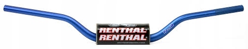 Renthal Volant 1,1/8 Palca (28,6 MM) MX Fatbar Handlebar Blue Cr High/ric