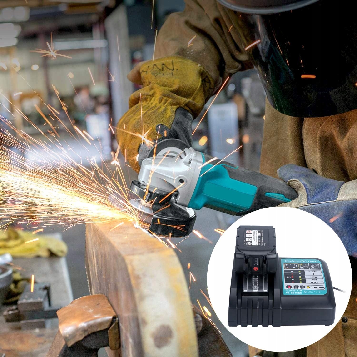 Akumulator Li-Ion 18 V 1 Ah Typ akumulatora Li-Ion