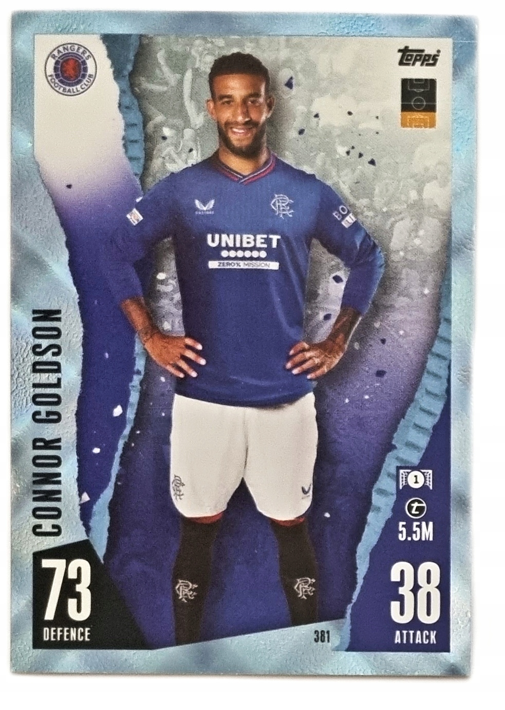 Topps Match Attax 2023/2024 Crystal Parallel 381 Connor Goldson