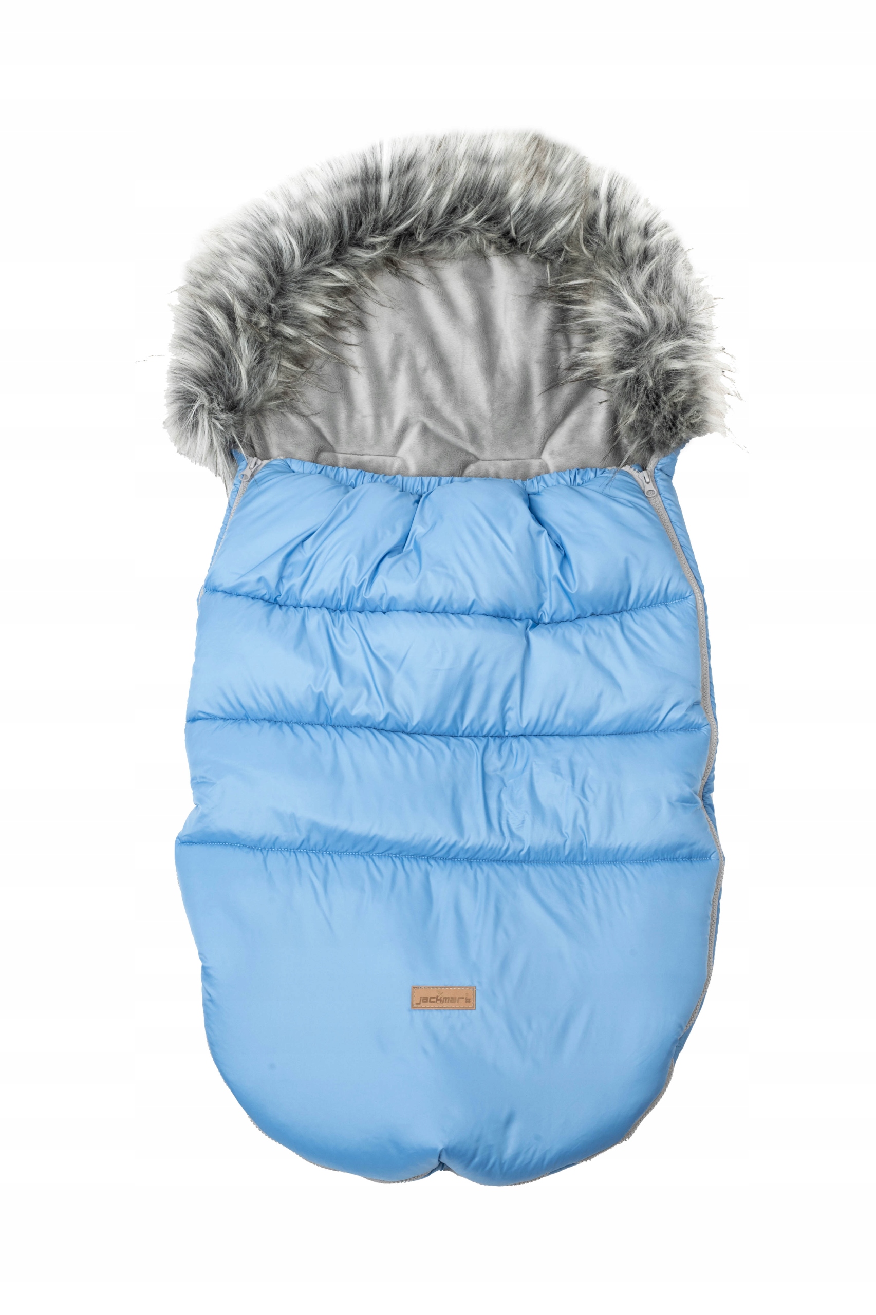 

Śpiworek z futerkiem do wózka na sanki