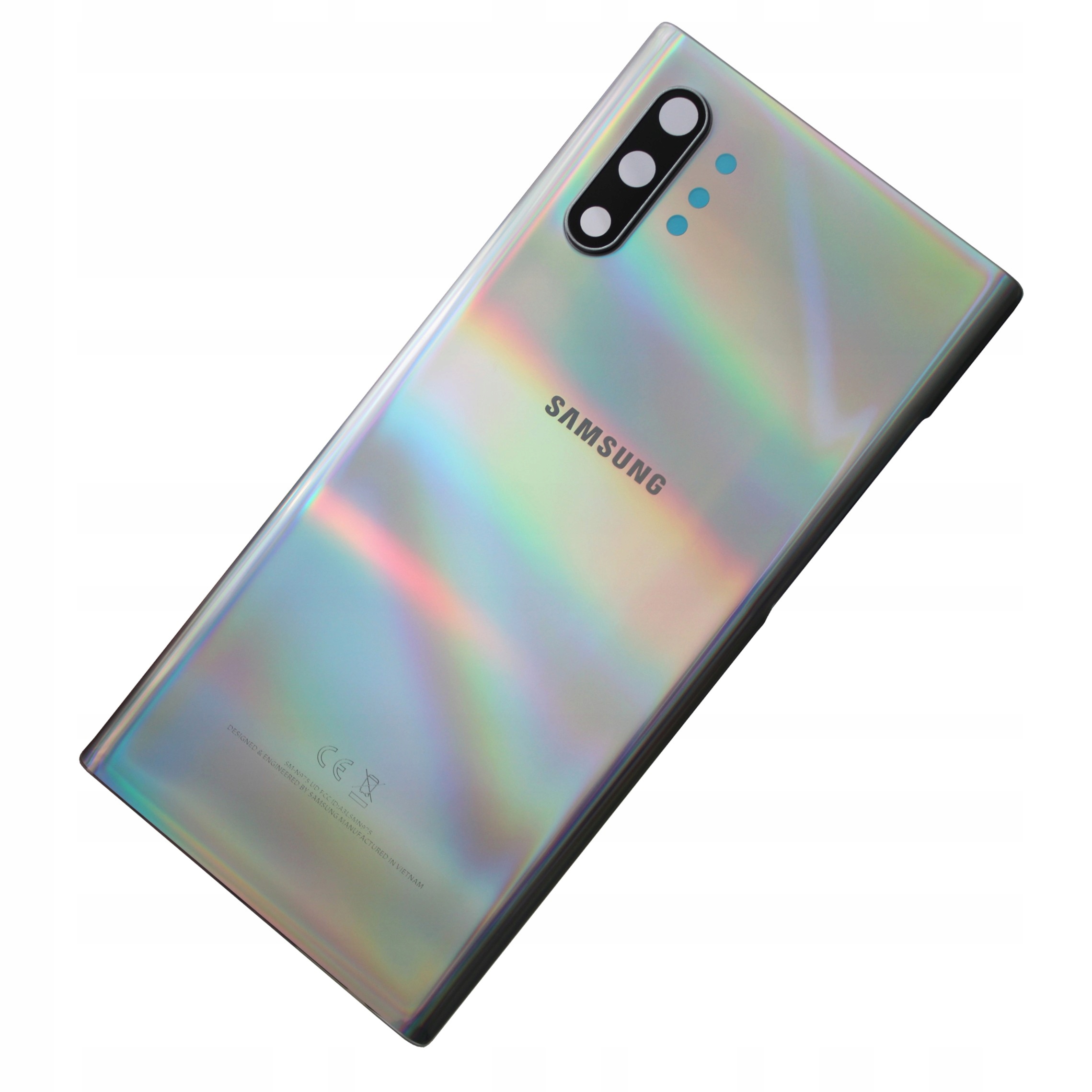 Klapka na batérie, zadný panel pre Samsung Galaxy Note 10 Plus, aura glow