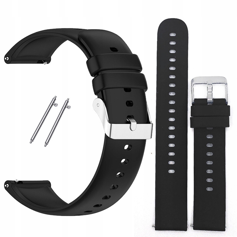 Pásek k hodinkám Chytré Hodinky Univerzální silikonový 22 mm #k O L O R Y