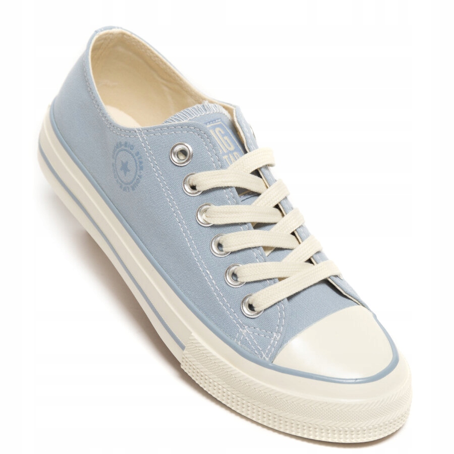 Big Star Trampki Damskie Niskie Błękitne NN274273 400 39