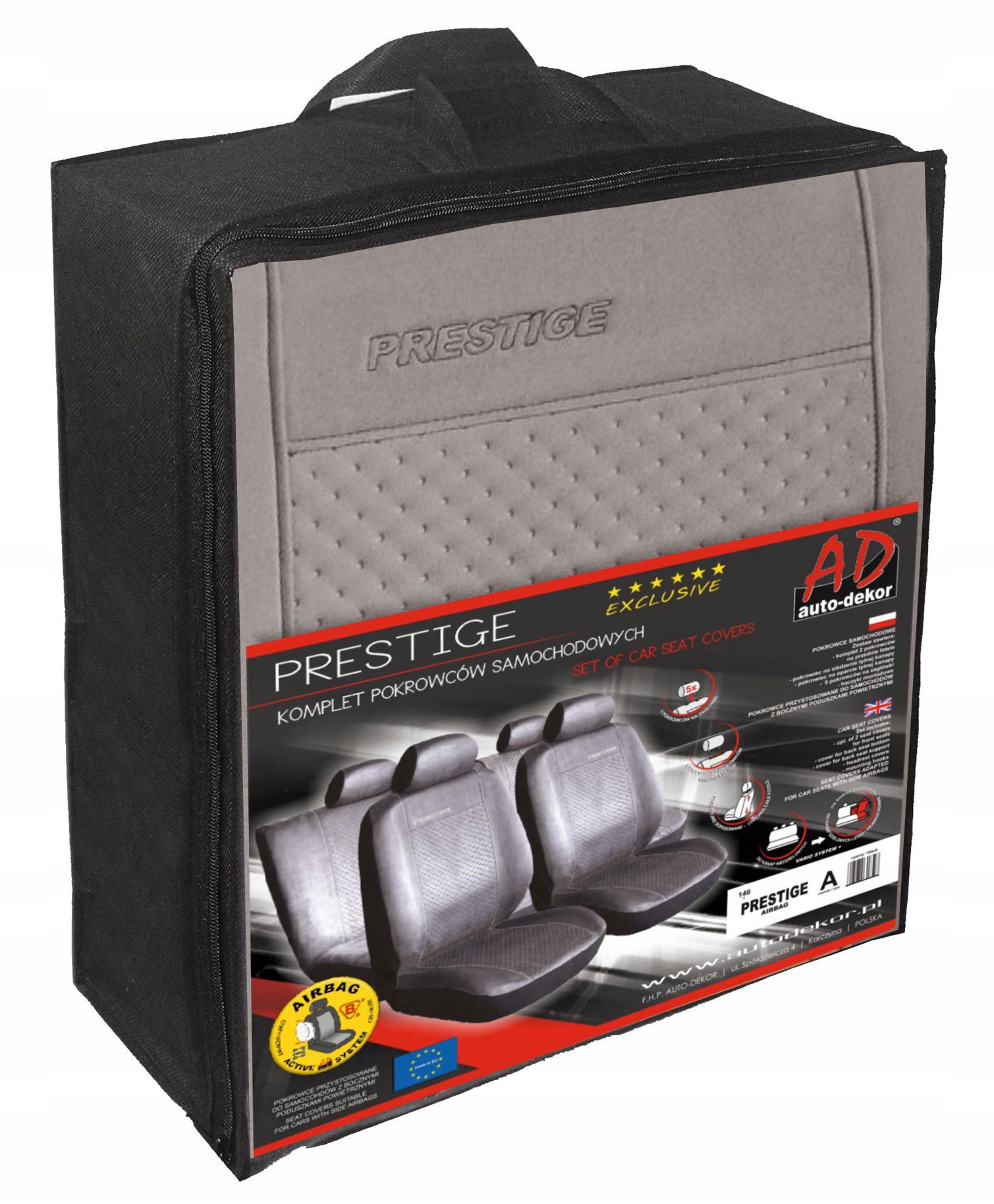 Pokrowce PSP z alkantary do Renault Laguna (1,2,3) Typ pokrowiec