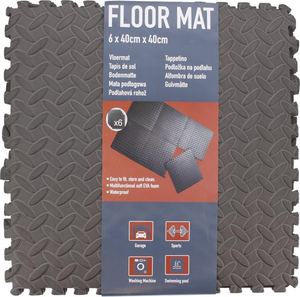 

Podłoga Mata Piankowa pod Basen 6 El 40 cm x 40 cm