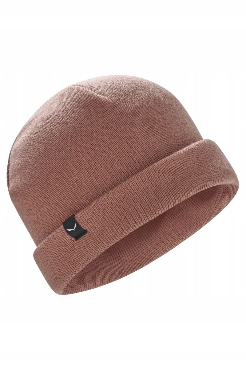 Čepice čepice Salewa Puez Merino Beanie-Desert Pink Uni (58)