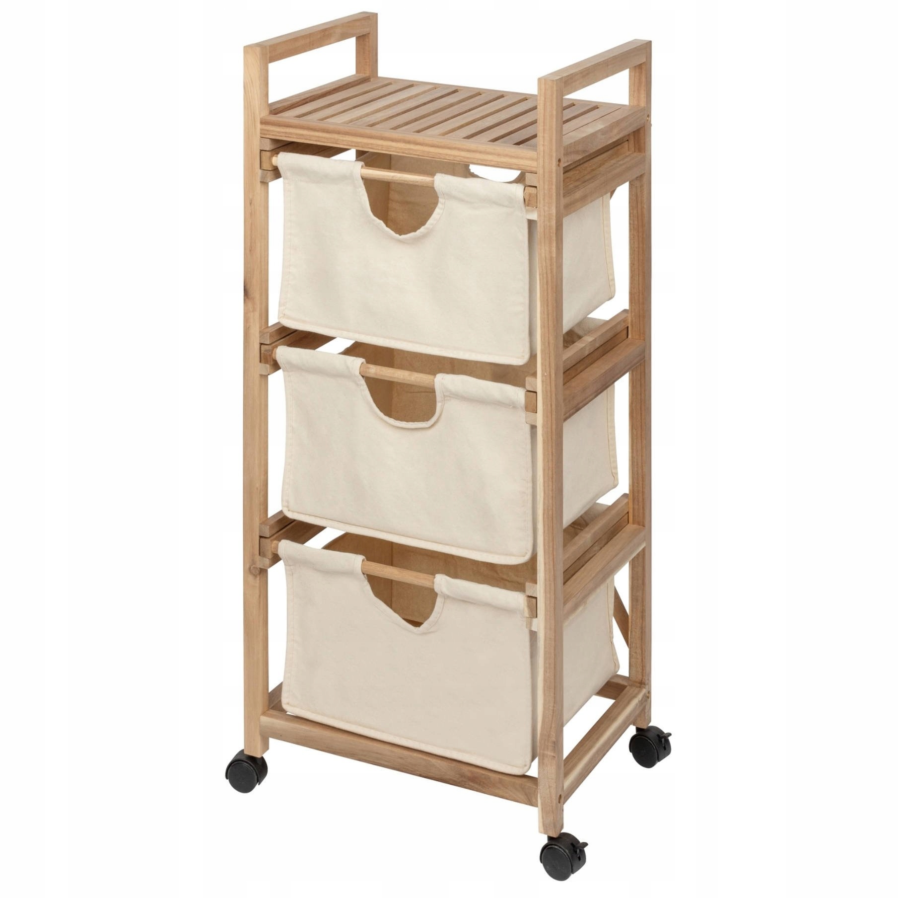 Kúpeľňová skrinka kontajnery Naturalná, pevná