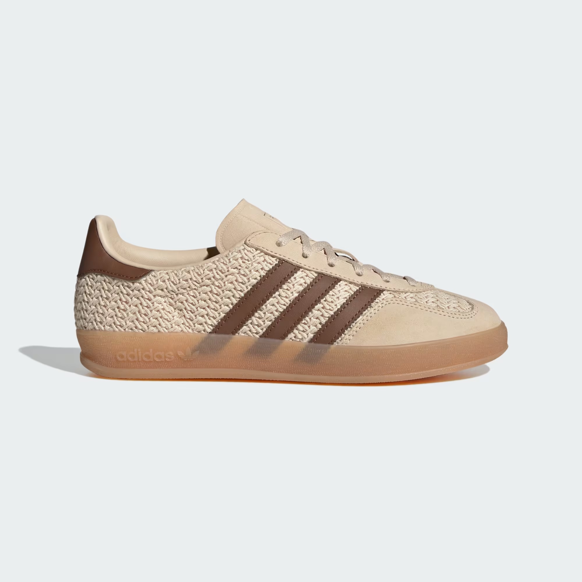 Dámské boty Adidas Gazelle JS1418 béžové bavlněné 38 2/3