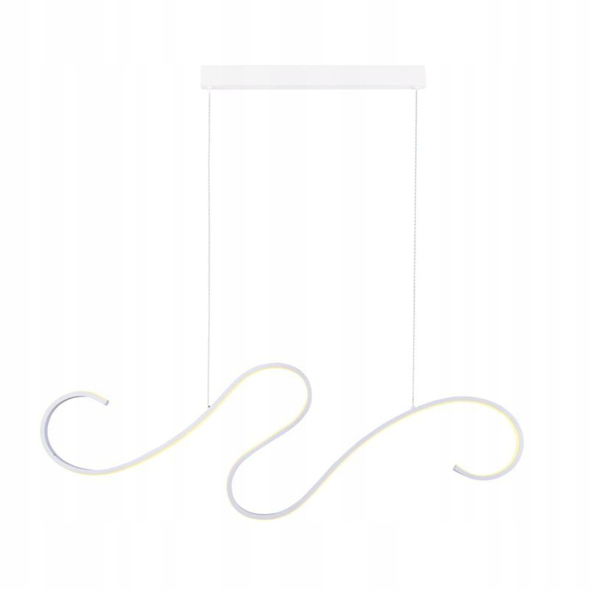 Aca Lighting závěsné svítidlo Led 27W 3000K 1890lm Calista bílá hliník IP20