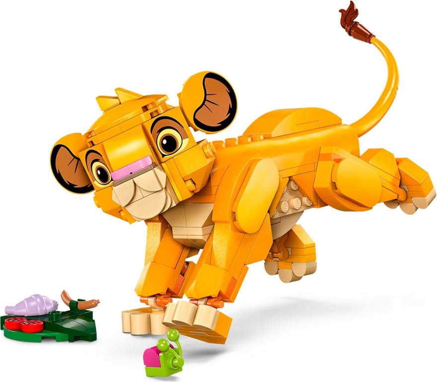 KLOCKI LEGO DISNEY 43243 KRÓL LEW LWIĄTKO SIMBA ZESTAW + TORBA PREZENTOWA Marka LEGO
