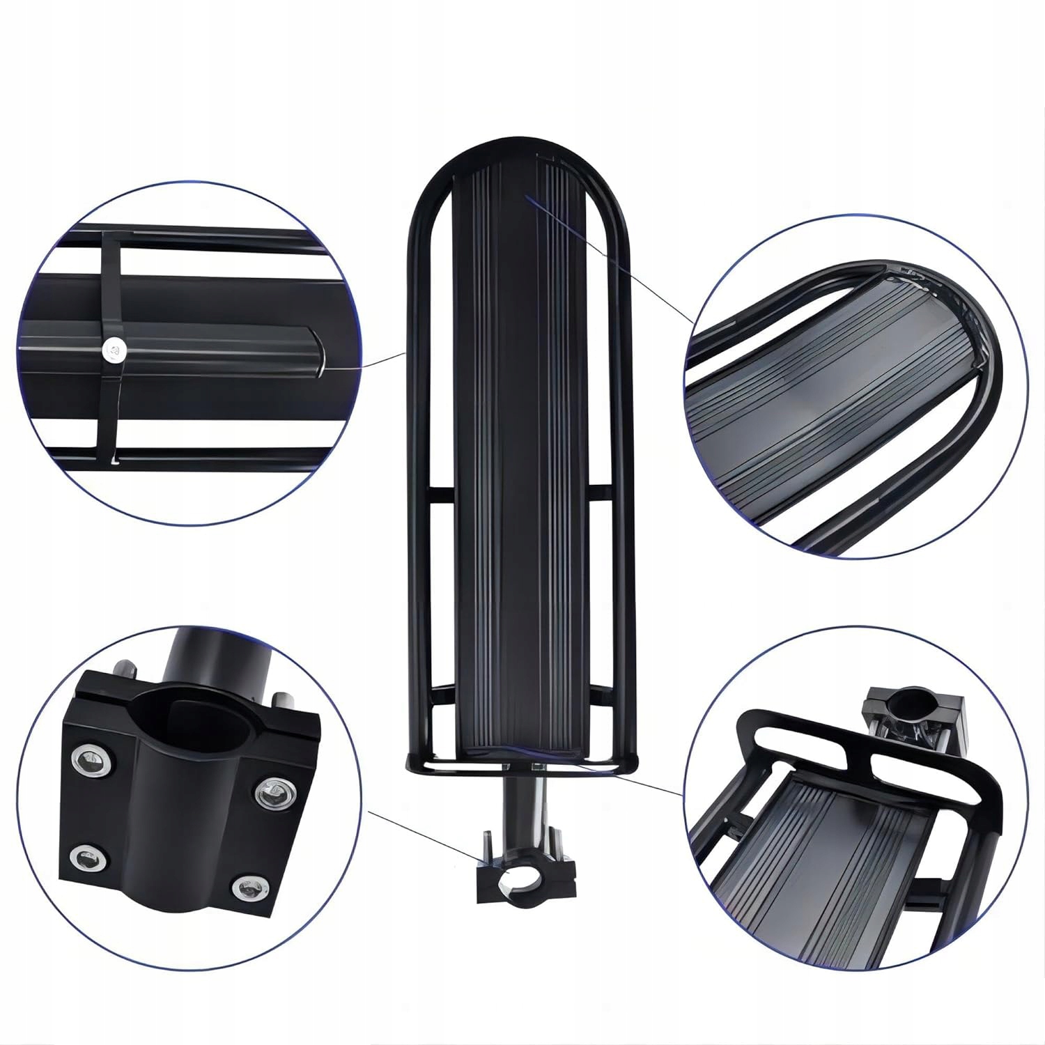 Bagażnik Rowerowy, Bagażnik na Rower Górski, Bagażnikowa na Tylne Siedzenie Szerokość produktu 12 cm