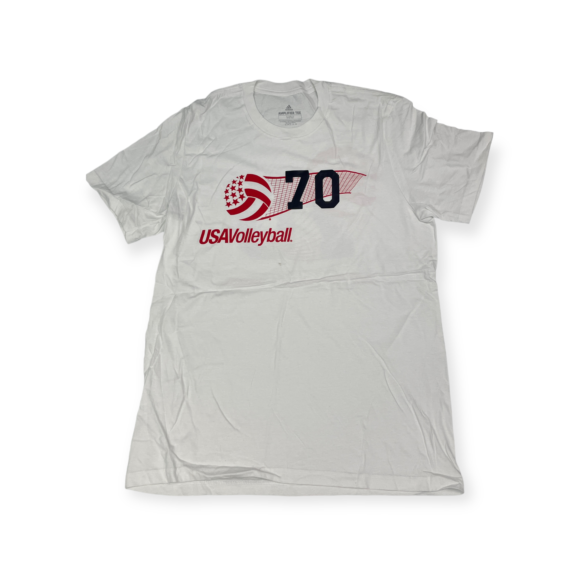 Koszulka męska biała ADIDAS USA VOLLEYBALL 70 M