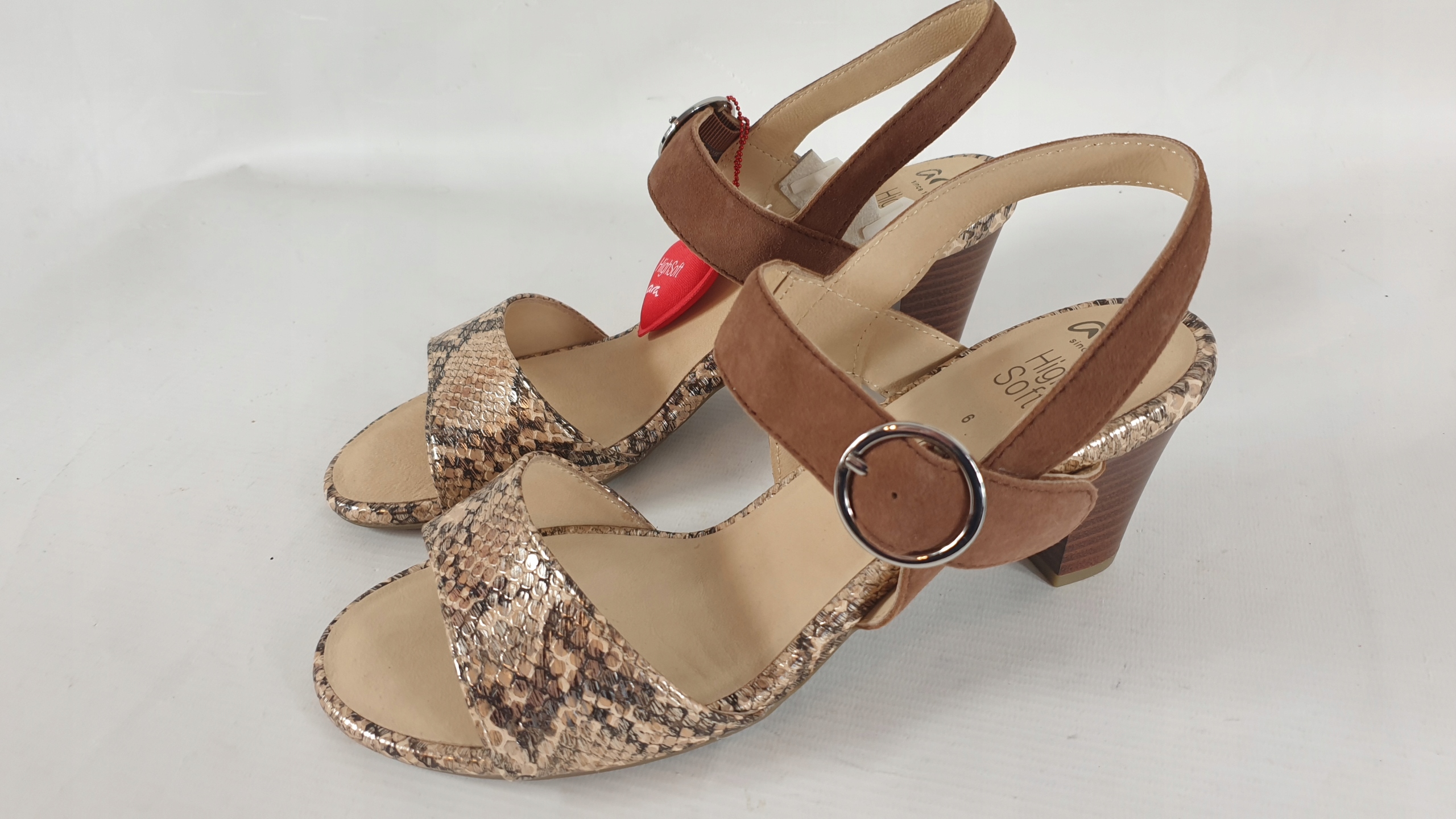 Ara Dámské Sandály Na Podpatku, Velikost 39