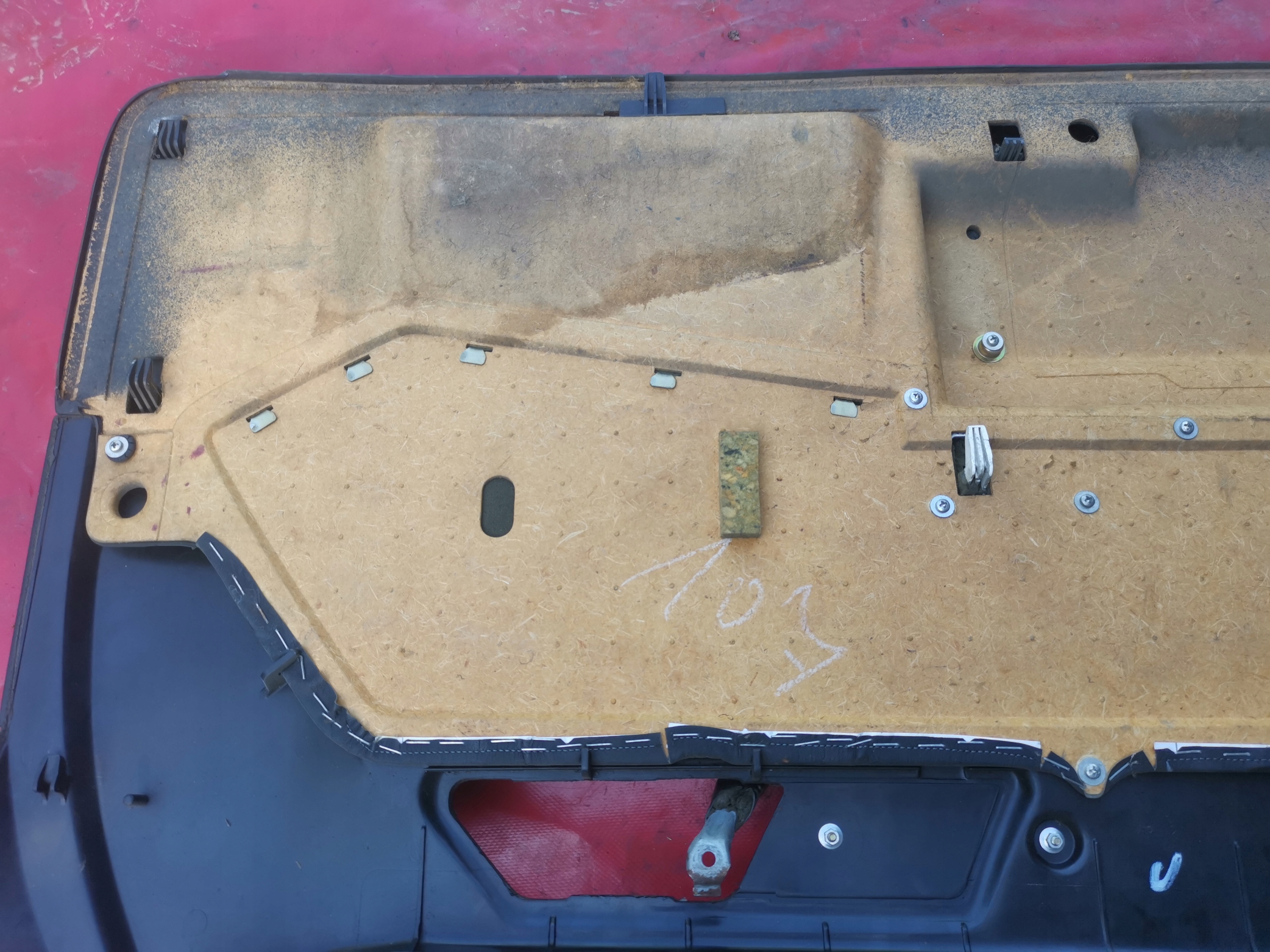 side upholstery door right MERCEDES W124 COUPE