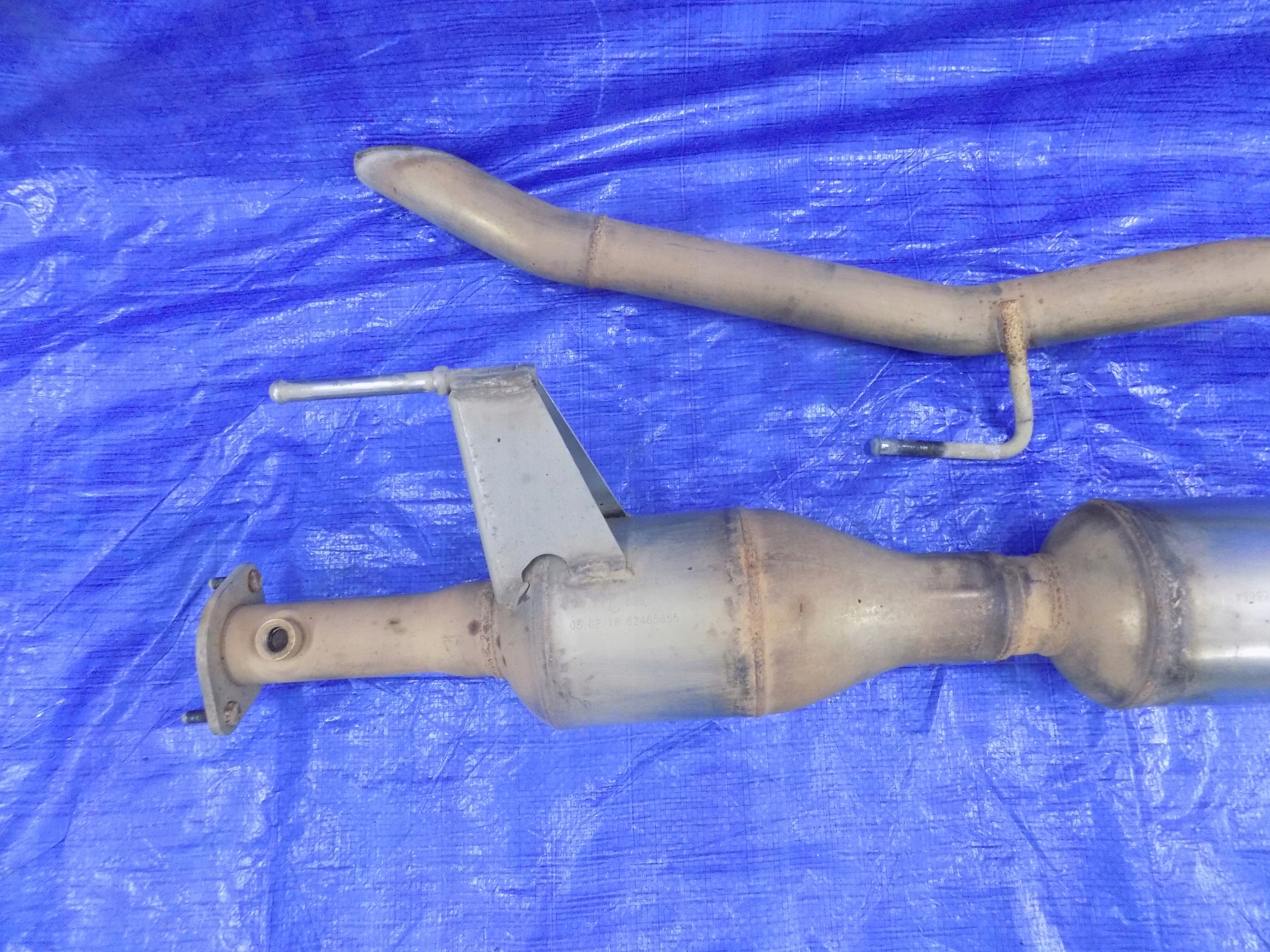 muffler, exhaust catalyst NAVARA D23 NP300 ALASKAN
