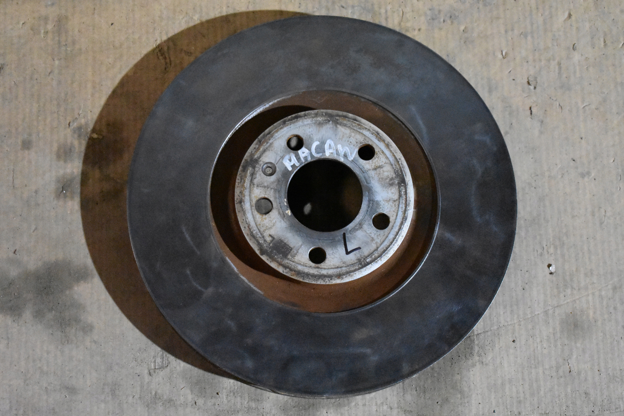 IDEAL disc brake front left PORSCHE MACAN 360mm PRZEBIEG 5TYS/KM 1