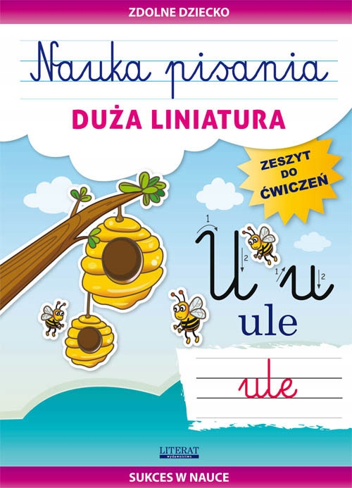 

Nauka pisania Duża liniatura- ćwiczenia w pisaniu
