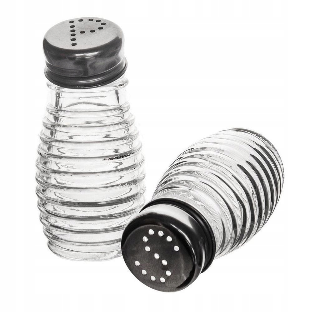 Zestaw PRZYPRAW soli pieprzu solniczka pieprzniczk