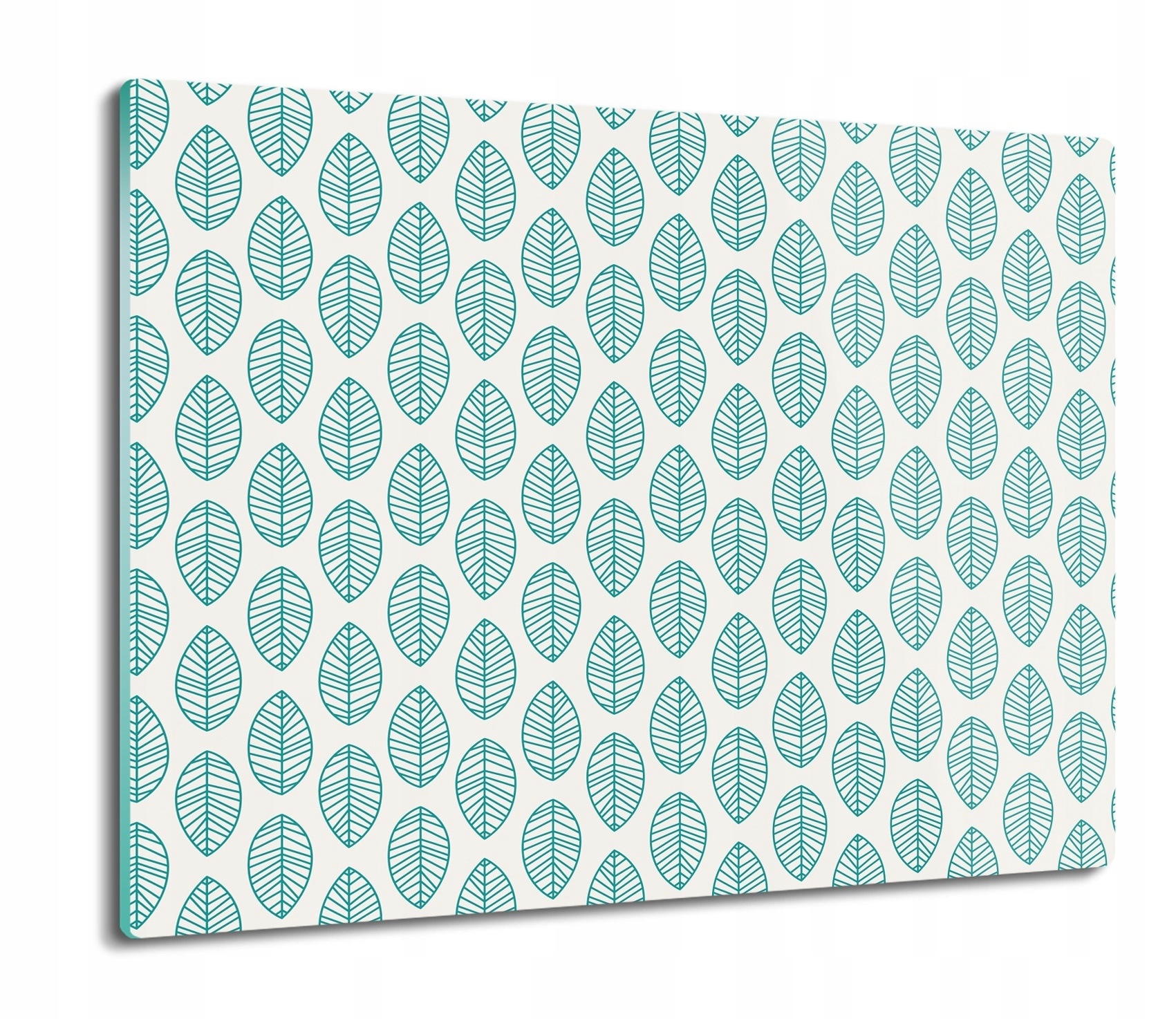 

Piórka wzór tekstura 60x52 deska ze szkła kuchenna