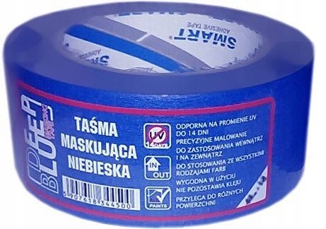 

Taśma maskująca Niebieska Blue Uv Smart 38/50