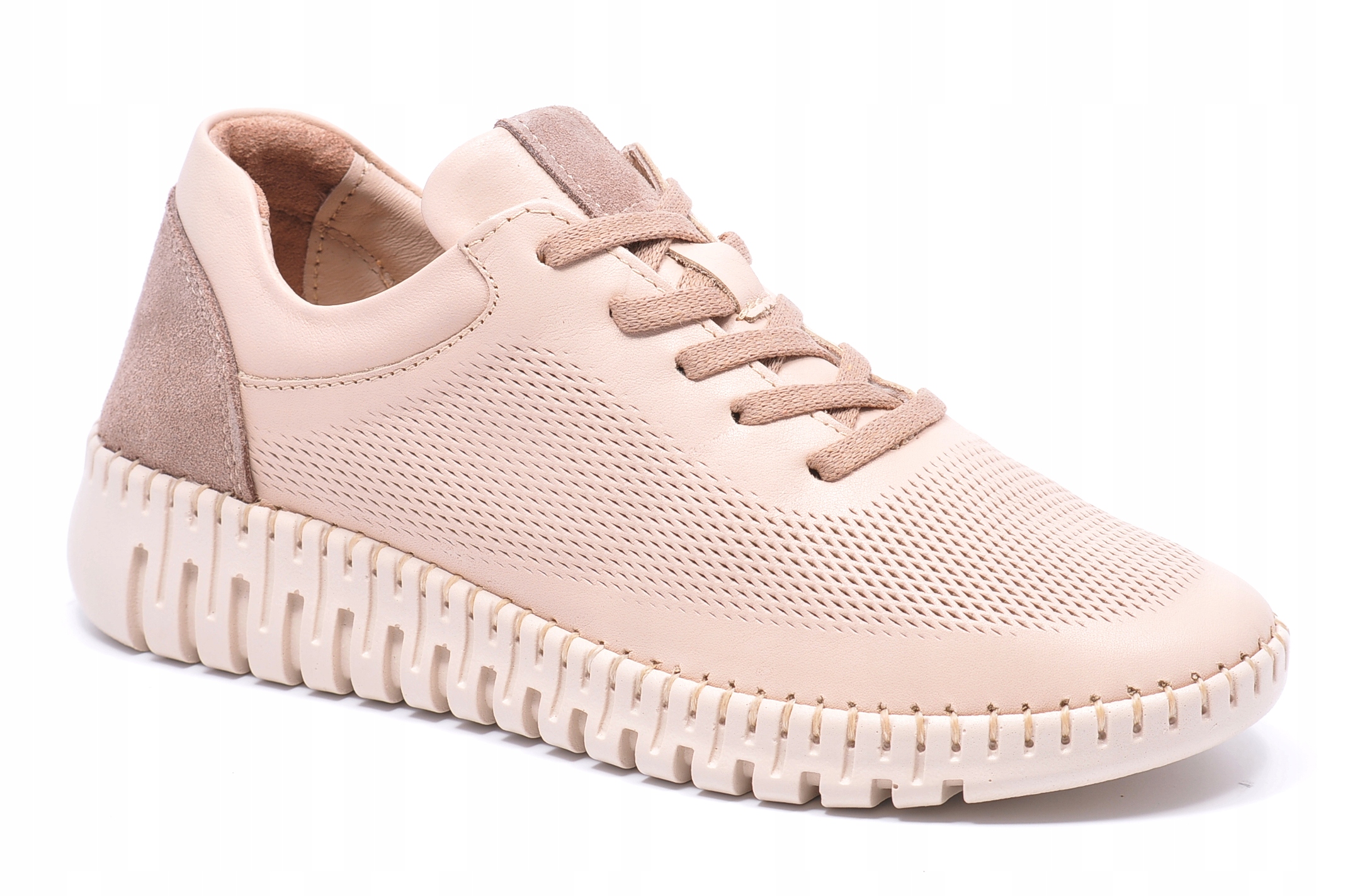 Polobotky Artiker 58C3084 Béžová Velikost 39