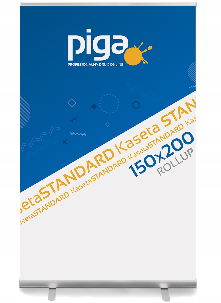 ROLL-UP STANDARD 150 x 200 DRUK BLOCKOUT ŚCIANKA