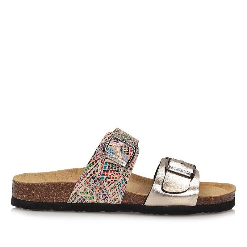 Zdravotní Nazouváky Dr. Brinkmann 700067-82 s vložkou z přírodní kůže