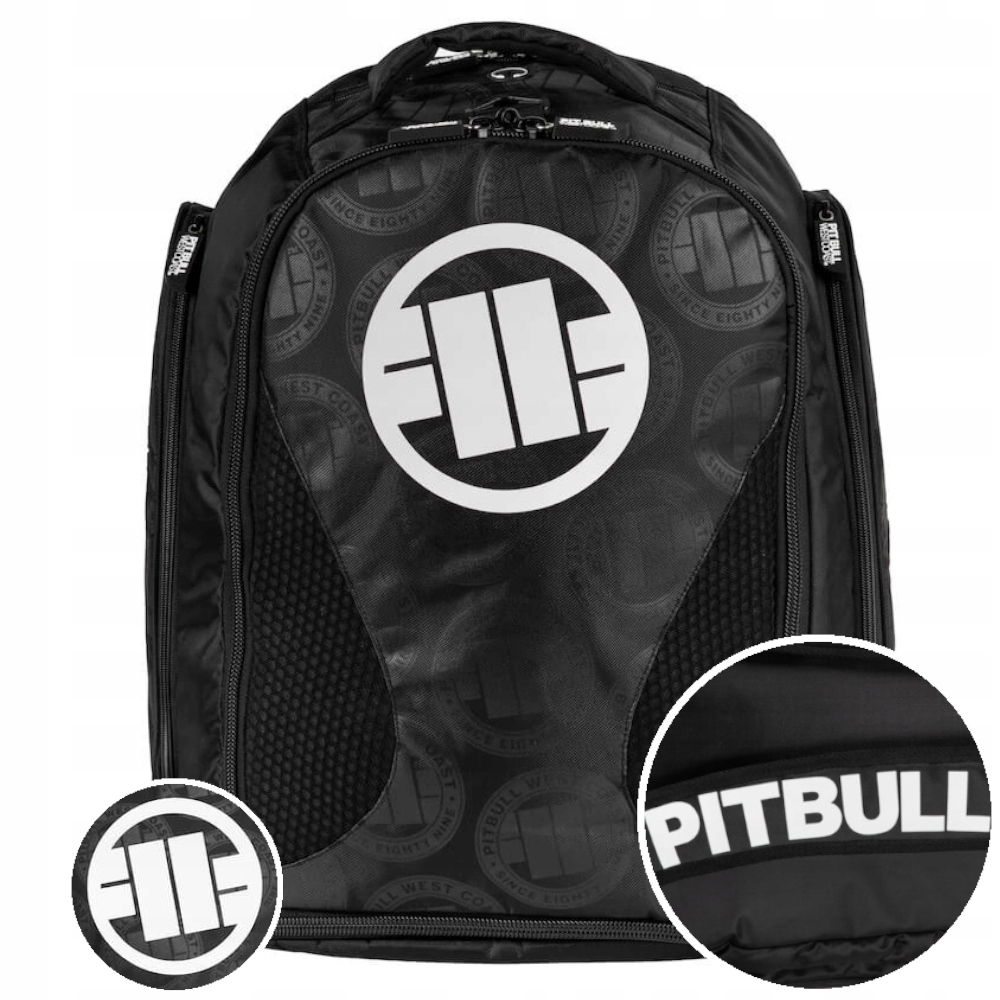 Duży Plecak Treningowy Pitbull New Logo Rozkładany Torba Treningowa