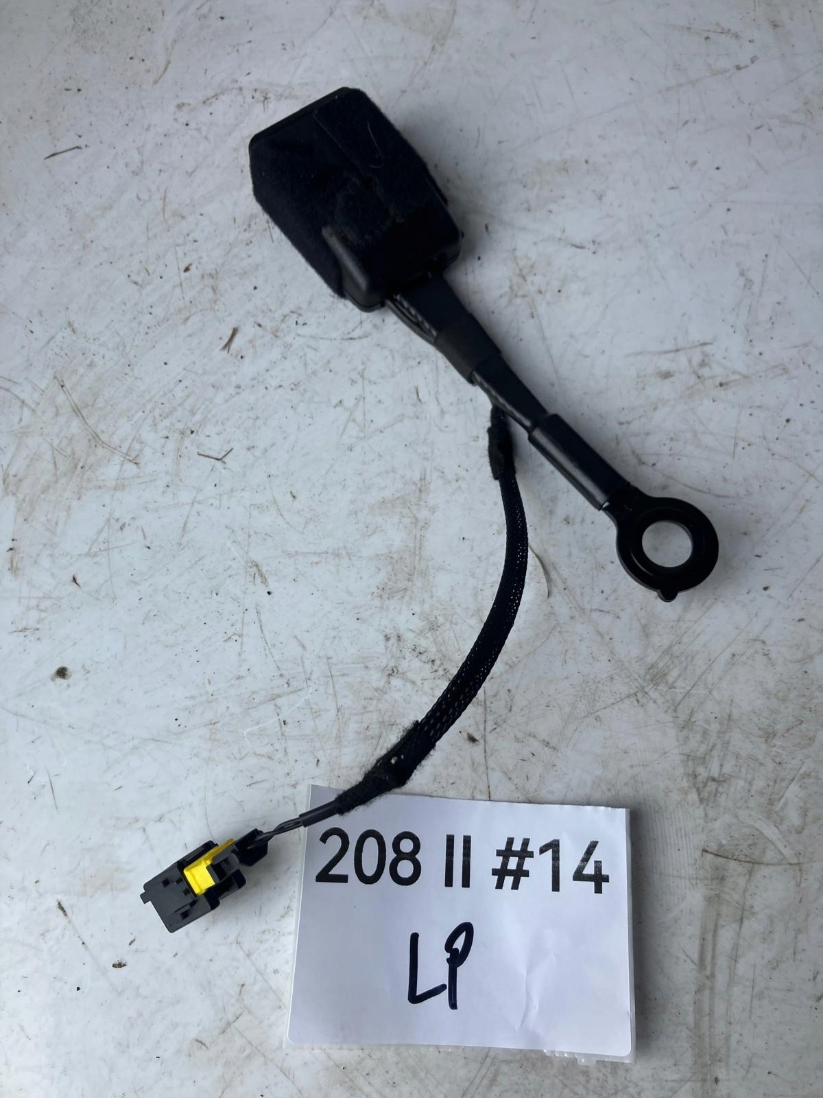 ZAPINKA supports safety PEUGEOT 208 II left front